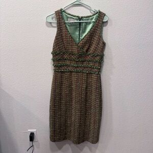 Kay Unger Women’s Green Classy Dress size 4